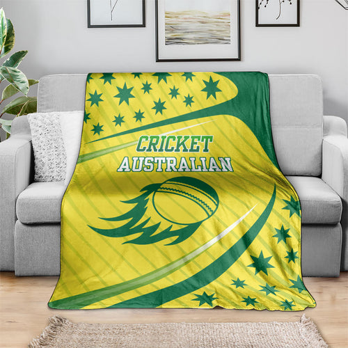 Australian Cricket Blanket Southern Cross Stars - Heritage Graphic