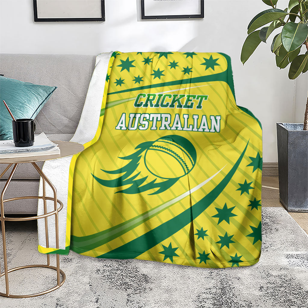 Australian Cricket Blanket Southern Cross Stars - Heritage Graphic