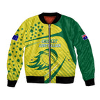 Australian Cricket Bomber Jacket Southern Cross Stars - Heritage Graphic