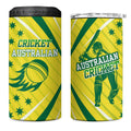 Australian Cricket 4 in 1 Can Cooler Tumbler Southern Cross Stars - Heritage Graphic