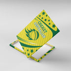 Australian Cricket Canvas Wall Art Southern Cross Stars - Heritage Graphic