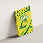 Australian Cricket Canvas Wall Art Southern Cross Stars - Heritage Graphic