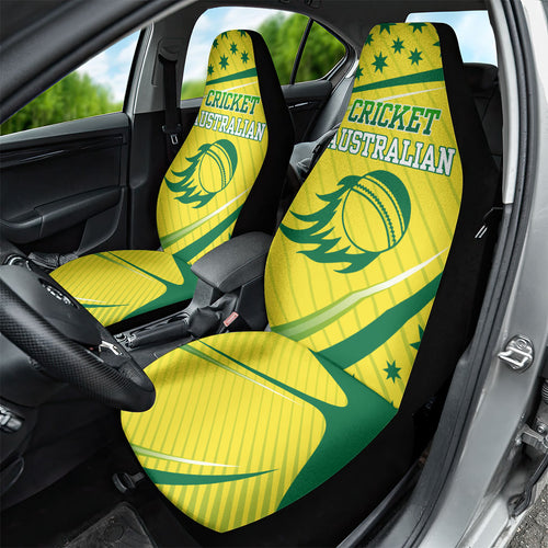 Australian Cricket Car Seat Cover Southern Cross Stars - Heritage Graphic
