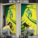 Australian Cricket Door Cover Southern Cross Stars - Heritage Graphic