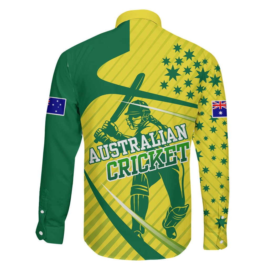 Australian Cricket Family Matching Off Shoulder Maxi Dress and Hawaiian Shirt Southern Cross Stars - Heritage Graphic