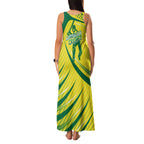 Australian Cricket Family Matching Tank Maxi Dress and Hawaiian Shirt Southern Cross Stars - Heritage Graphic
