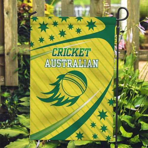 Australian Cricket Garden Flag Southern Cross Stars - Heritage Graphic
