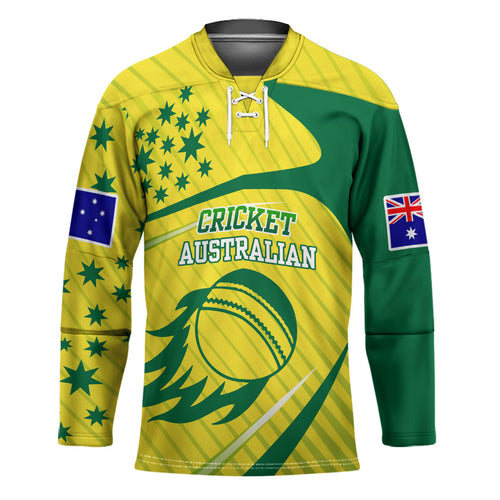 Australian Cricket Hockey Jersey Southern Cross Stars - Heritage Graphic