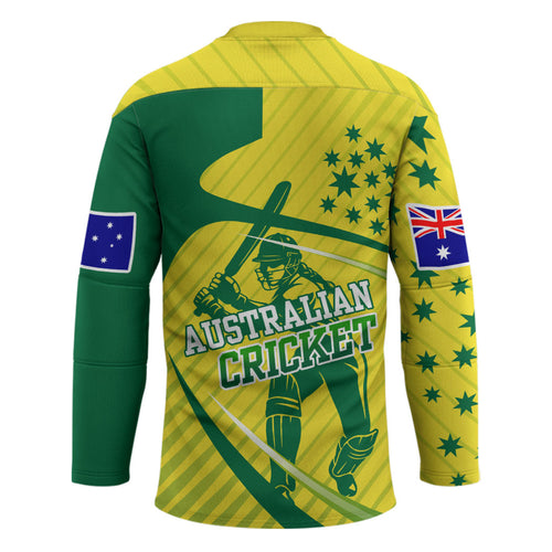 Australian Cricket Hockey Jersey Southern Cross Stars - Heritage Graphic