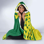 Australian Cricket Hooded Blanket Southern Cross Stars - Heritage Graphic