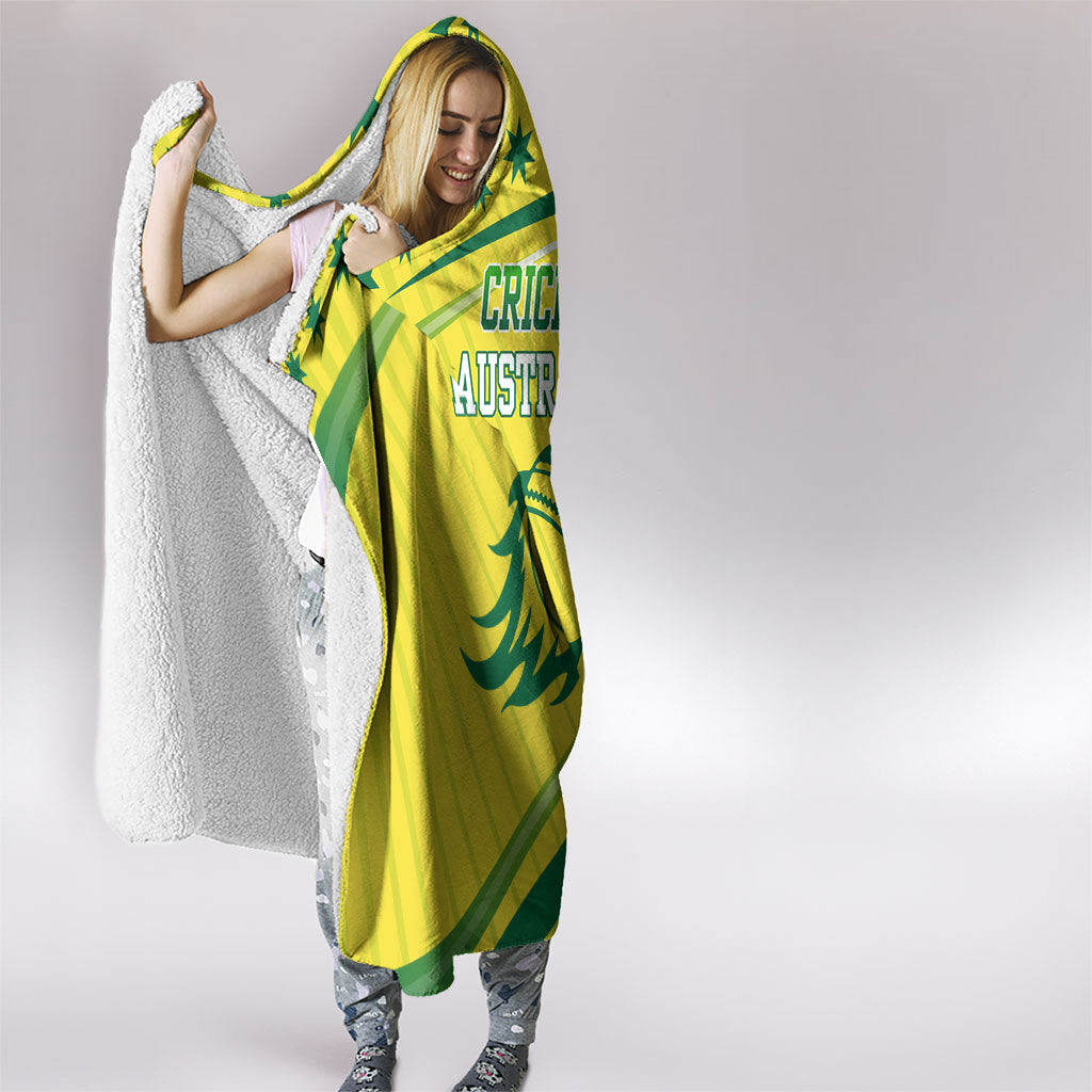Australian Cricket Hooded Blanket Southern Cross Stars - Heritage Graphic