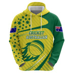 Australian Cricket Hoodie Southern Cross Stars - Heritage Graphic