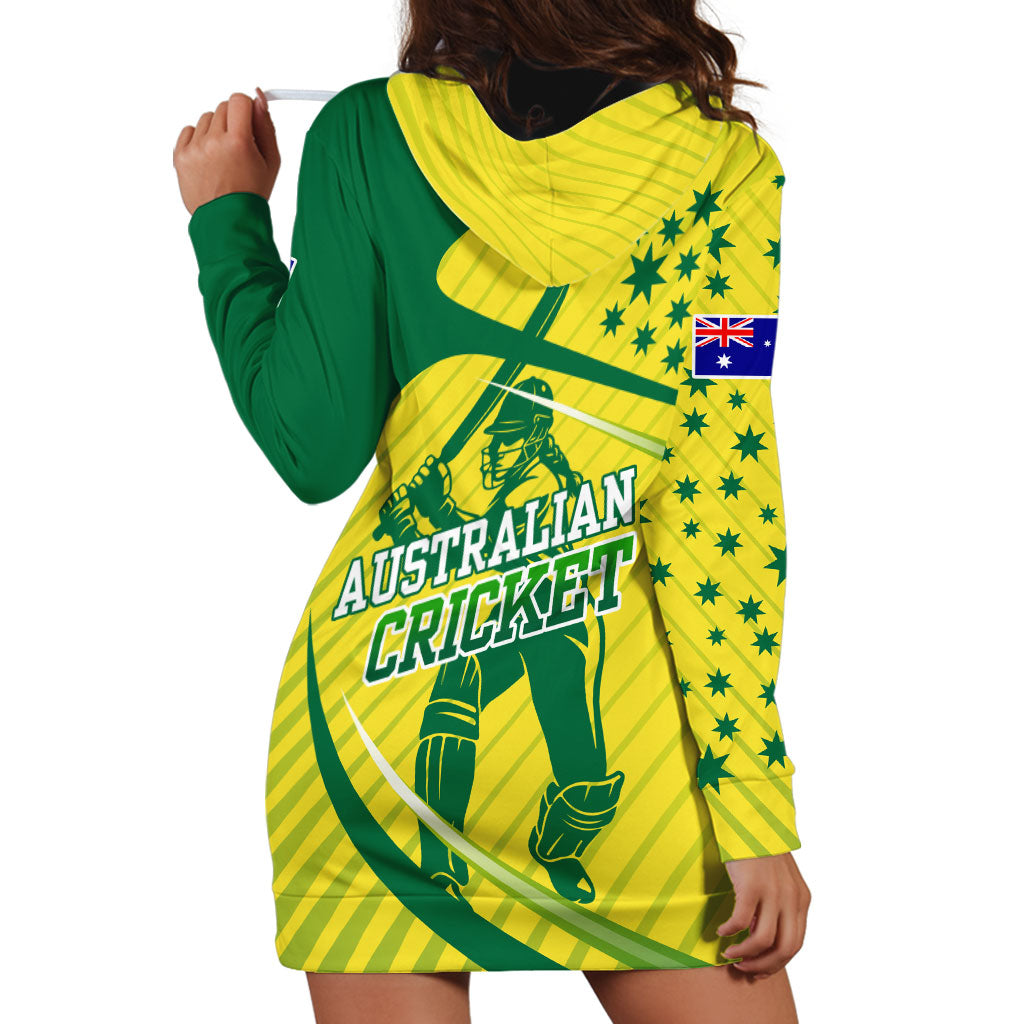 Australian Cricket Hoodie Dress Southern Cross Stars - Heritage Graphic