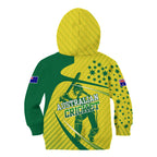 Australian Cricket Kid Hoodie Southern Cross Stars - Heritage Graphic