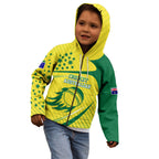 Australian Cricket Kid Hoodie Southern Cross Stars - Heritage Graphic