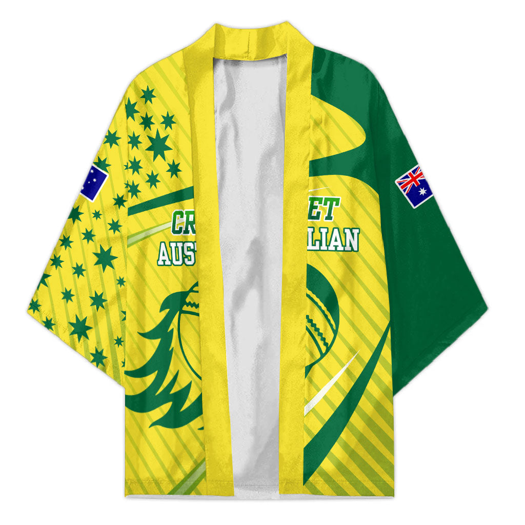 Australian Cricket Kimono Southern Cross Stars - Heritage Graphic