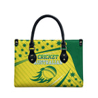 Australian Cricket Leather Bag Southern Cross Stars - Heritage Graphic