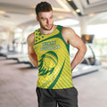 Australian Cricket Men Tank Top Southern Cross Stars - Heritage Graphic