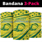Australian Cricket Neck Gaiter Southern Cross Stars - Heritage Graphic