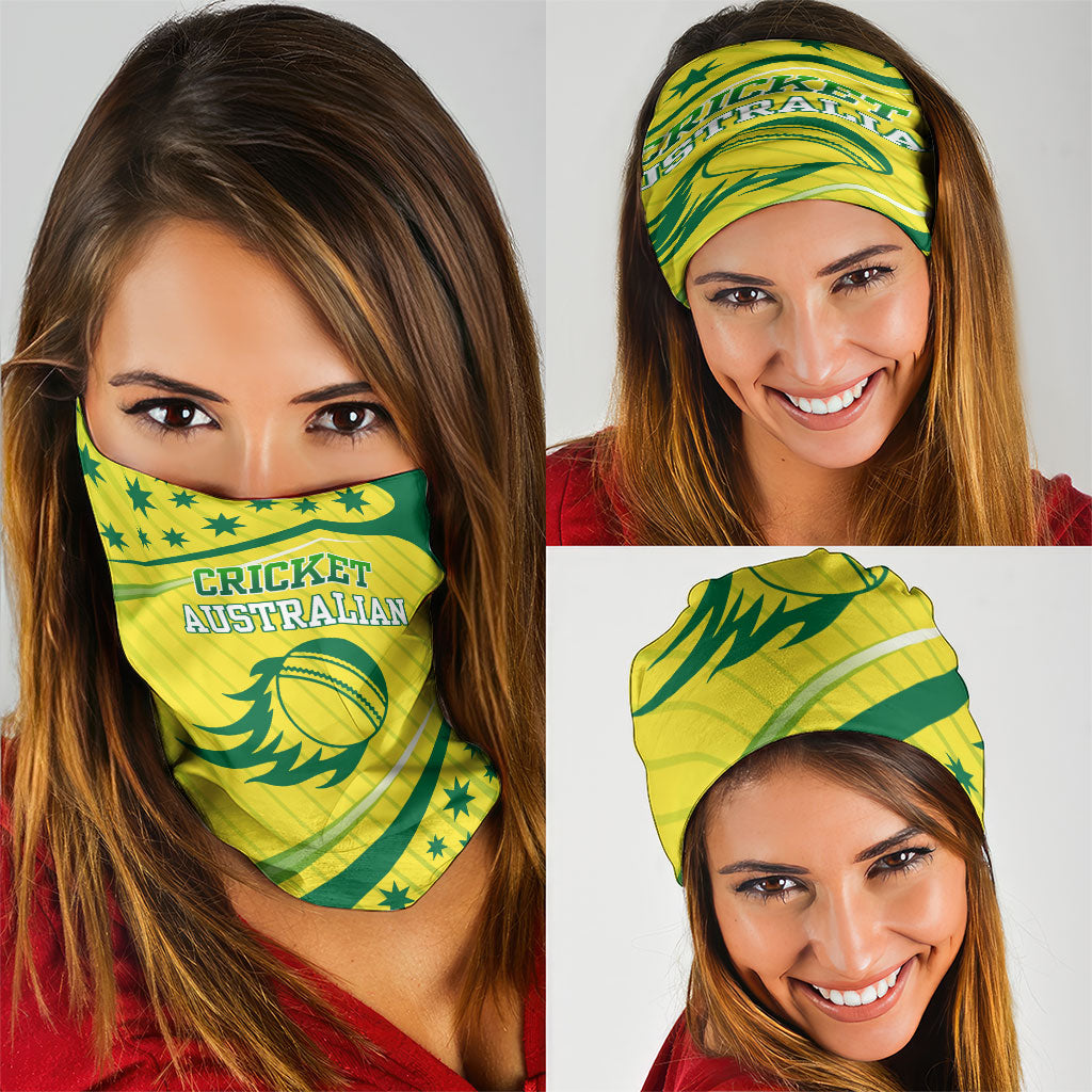 Australian Cricket Neck Gaiter Southern Cross Stars - Heritage Graphic