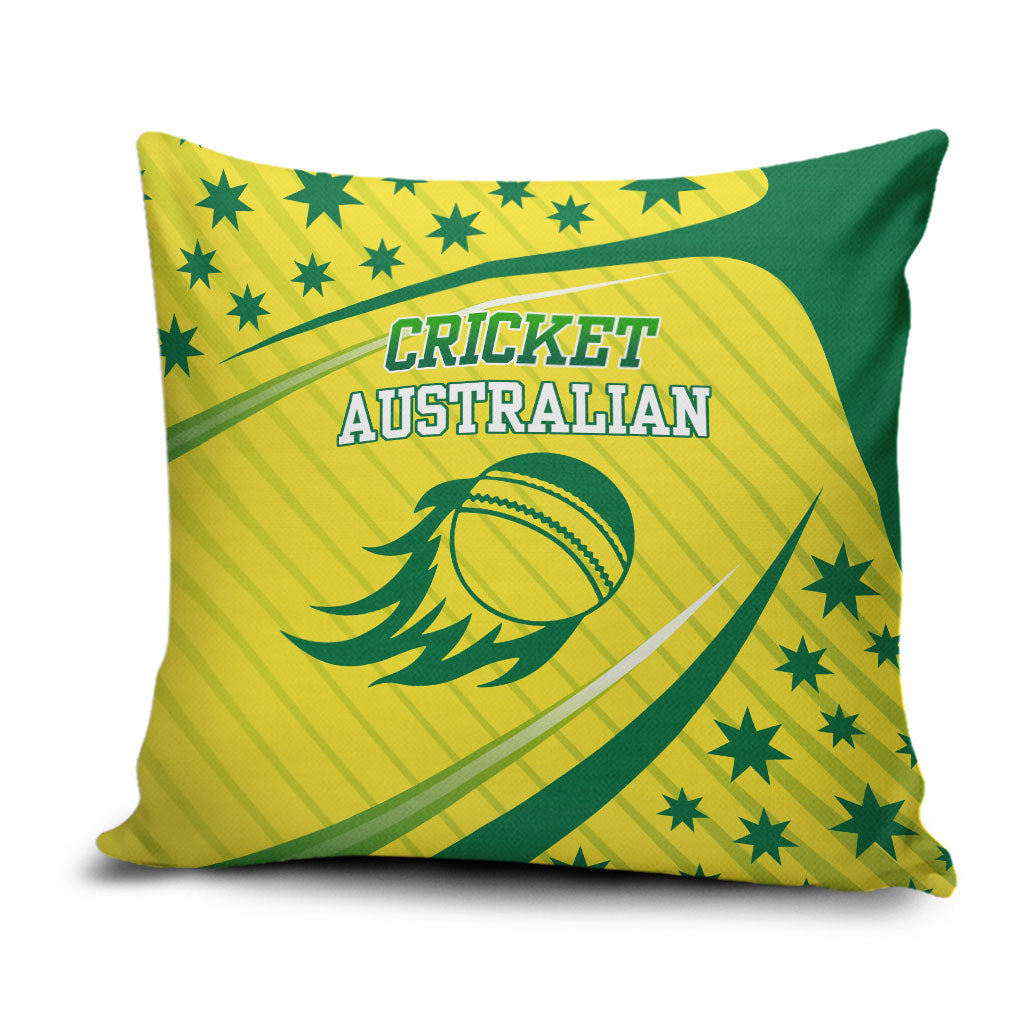 Australian Cricket Pillow Cover Southern Cross Stars - Heritage Graphic
