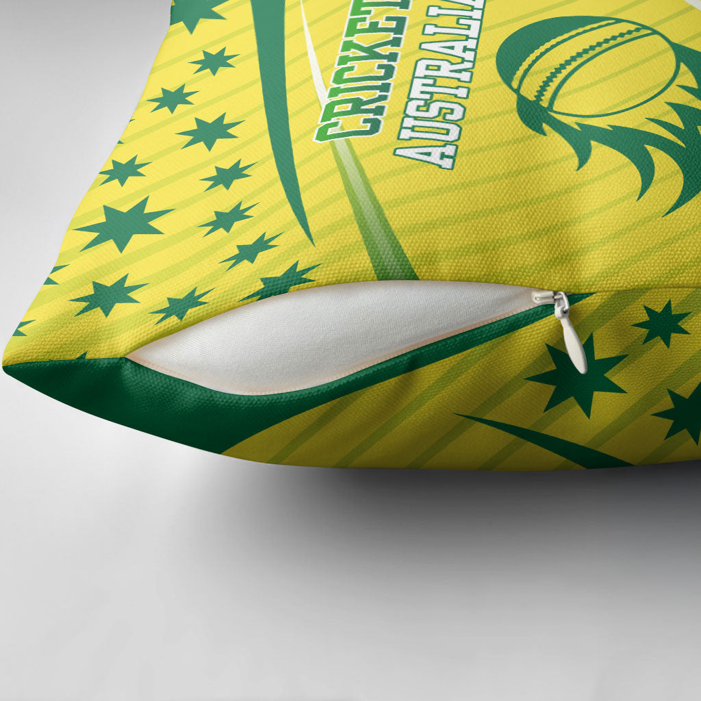 Australian Cricket Pillow Cover Southern Cross Stars - Heritage Graphic