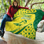 Australian Cricket Quilt Southern Cross Stars - Heritage Graphic