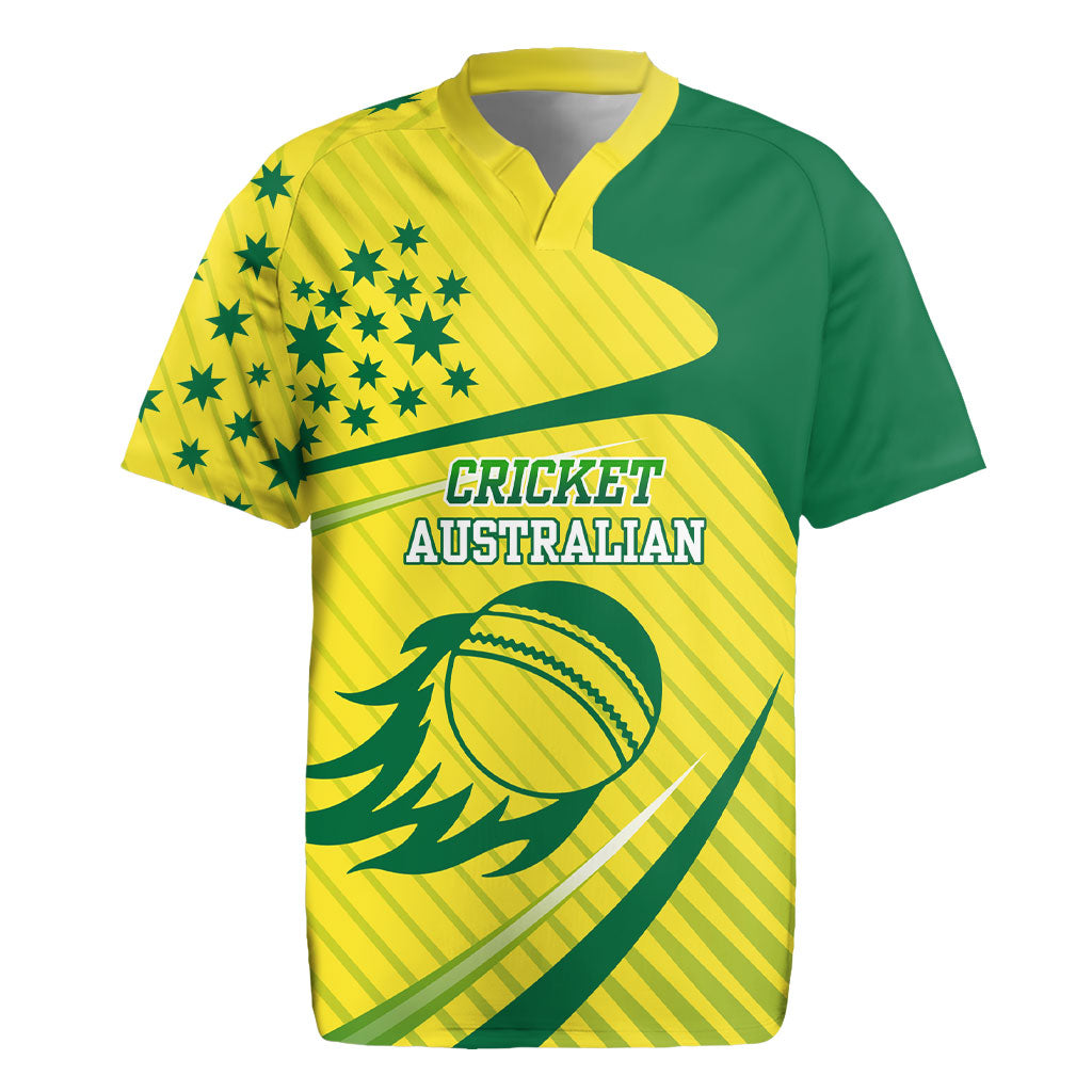 Australian Cricket Rugby Jersey Southern Cross Stars - Heritage Graphic