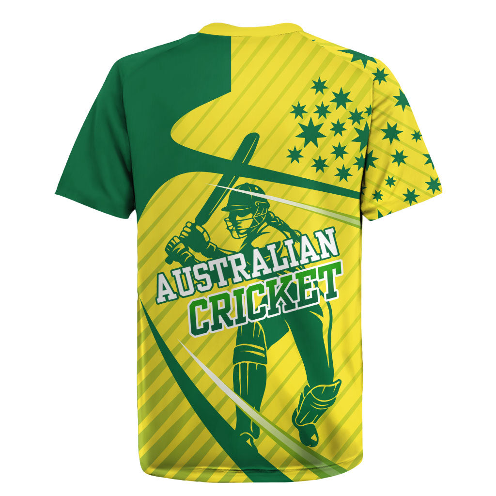 Australian Cricket Rugby Jersey Southern Cross Stars - Heritage Graphic