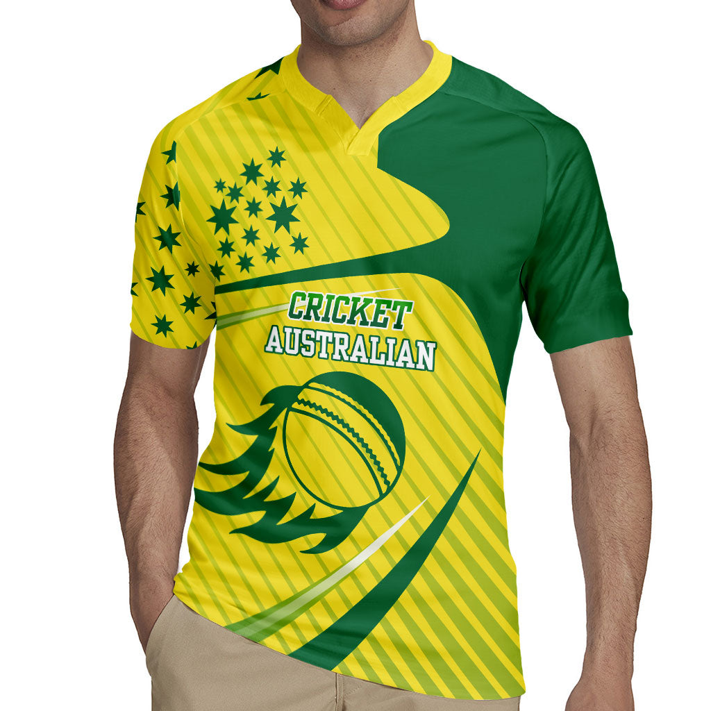 Australian Cricket Rugby Jersey Southern Cross Stars - Heritage Graphic