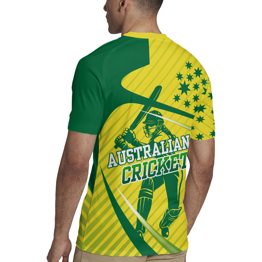 Australian Cricket Rugby Jersey Southern Cross Stars - Heritage Graphic