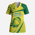 Australian Cricket Scrub Top Southern Cross Stars - Heritage Graphic