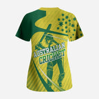 Australian Cricket Scrub Top Southern Cross Stars - Heritage Graphic