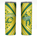 Australian Cricket Skinny Tumbler Southern Cross Stars - Heritage Graphic