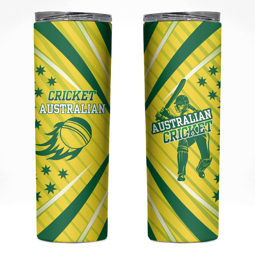 Australian Cricket Skinny Tumbler Southern Cross Stars - Heritage Graphic