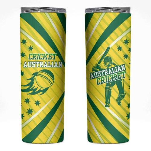 Australian Cricket Skinny Tumbler Southern Cross Stars - Heritage Graphic