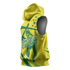 Australian Cricket Sleeveless Hoodie Southern Cross Stars - Heritage Graphic