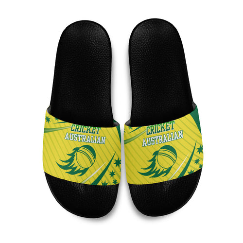 Australian Cricket Slide Sandals Southern Cross Stars - Heritage Graphic