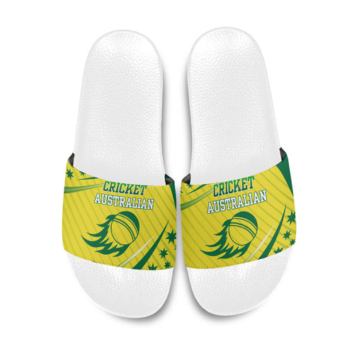 Australian Cricket Slide Sandals Southern Cross Stars - Heritage Graphic