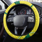 Australian Cricket Steering Wheel Cover Southern Cross Stars - Heritage Graphic
