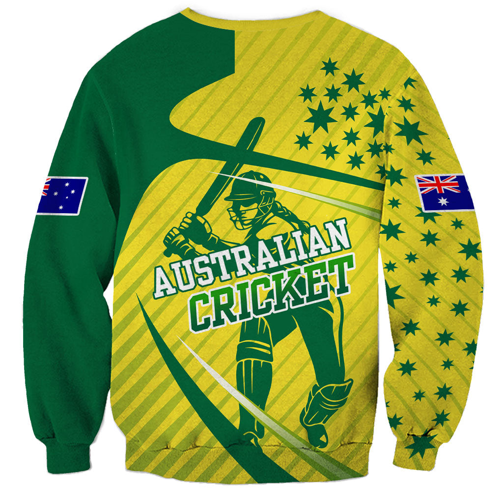 Australian Cricket Sweatshirt Southern Cross Stars - Heritage Graphic