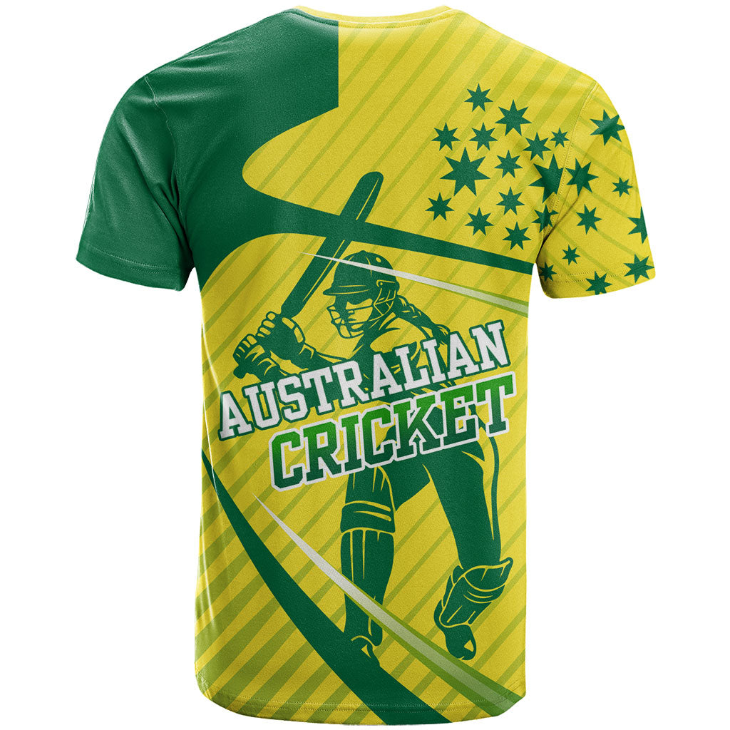 Australian Cricket T Shirt Southern Cross Stars - Heritage Graphic