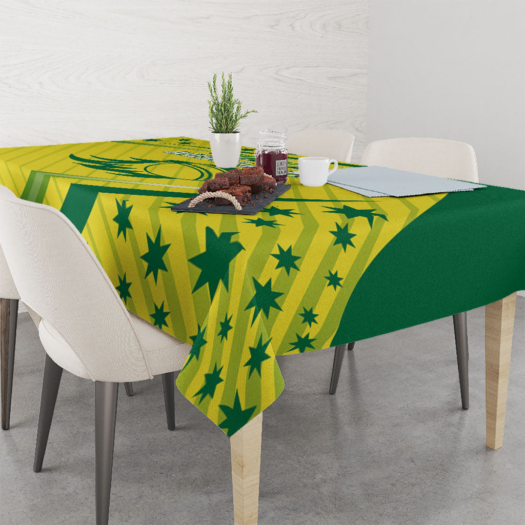 Australian Cricket Tablecloth Southern Cross Stars - Heritage Graphic