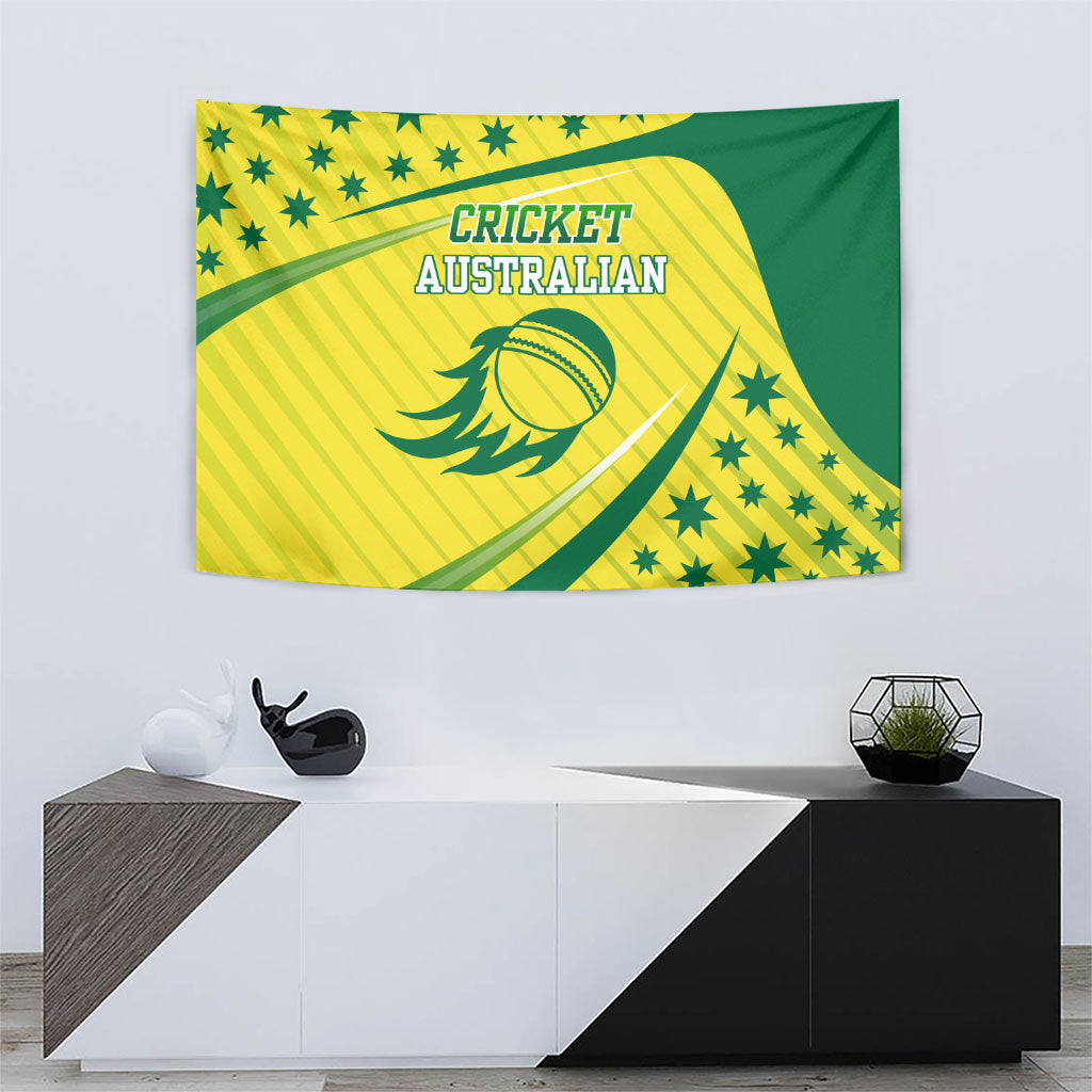 Australian Cricket Tapestry Southern Cross Stars - Heritage Graphic