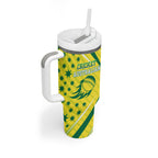 Australian Cricket Tumbler With Handle Southern Cross Stars - Heritage Graphic