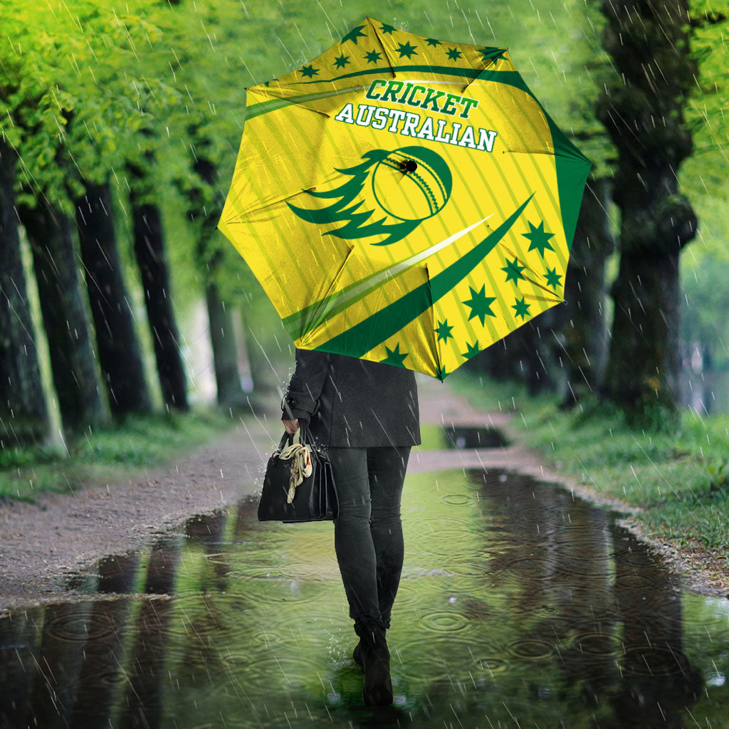 Australian Cricket Umbrella Southern Cross Stars - Heritage Graphic