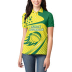 Australian Cricket Women Polo Shirt Southern Cross Stars - Heritage Graphic