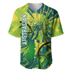 Australian Boomers Basketball Baseball Jersey Shattered Glass Effect With Flaming Ball And Grunge Brushstrokes
