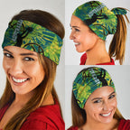 Australian Boomers Basketball Neck Gaiter Shattered Glass Effect With Flaming Ball And Grunge Brushstrokes