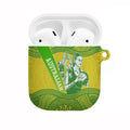 Australian Diamonds Netball AirPods Case Indigenous Aboriginal Art Style Dot Pattern Graphics